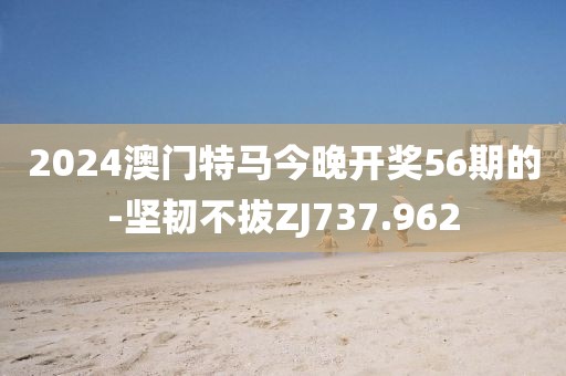 2024澳門特馬今晚開獎56期的-堅韌不拔ZJ737.962