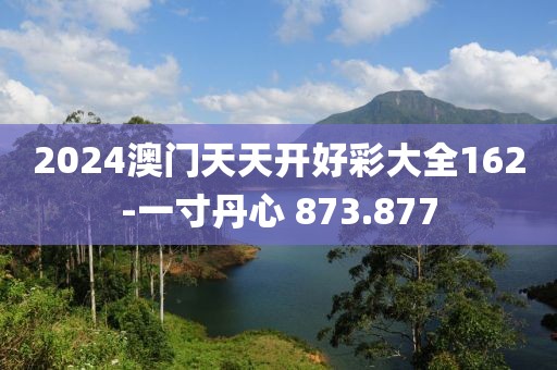 2024澳門天天開好彩大全162-一寸丹心 873.877
